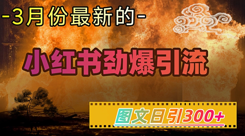 小红书超劲爆引流手段，图文日引300+轻松变现1W辉睿网创|辉睿学习|辉睿创业|辉睿电商运营|辉睿小红书|辉睿网赚辉睿网创
