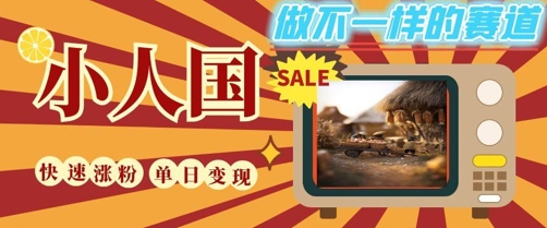 DeepSeek+绘图+视频制作小人国微观视频，小白轻轻松松上手，条条爆款，条条变现，单日就能收益辉睿网创|辉睿学习|辉睿创业|辉睿电商运营|辉睿小红书|辉睿网赚辉睿网创