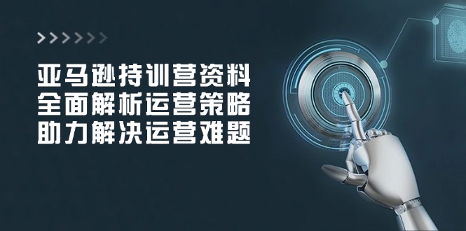 （14033期）亚马逊持训营资料，全面解析运营策略，助力解决运营难题辉睿网创|辉睿学习|辉睿创业|辉睿电商运营|辉睿小红书|辉睿网赚辉睿网创
