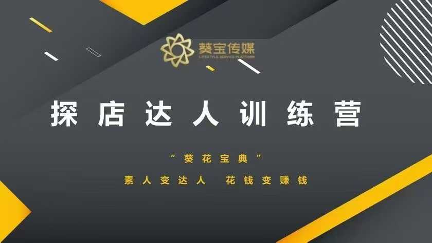 探店达人训练营，素人变达人，花钱变赚钱辉睿网创|辉睿学习|辉睿创业|辉睿电商运营|辉睿小红书|辉睿网赚辉睿网创