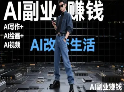 AI改变生活（Ai写作+AI绘画+Ai视频），AI副业挣钱辉睿网创|辉睿学习|辉睿创业|辉睿电商运营|辉睿小红书|辉睿网赚辉睿网创