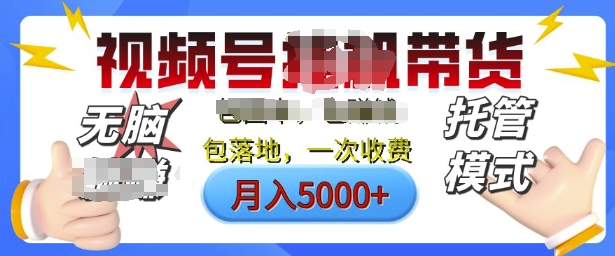 视频号挂J橱窗带货，纯托管模式，日入多张，无需剪辑，无需选品，有账号即可托管【揭秘】辉睿网创|辉睿学习|辉睿创业|辉睿电商运营|辉睿小红书|辉睿网赚辉睿网创
