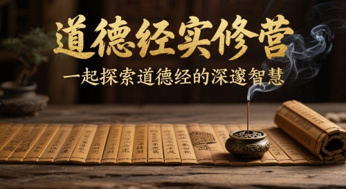 道德经实修营，一起探索道德经的深邃智慧辉睿网创|辉睿学习|辉睿创业|辉睿电商运营|辉睿小红书|辉睿网赚辉睿网创